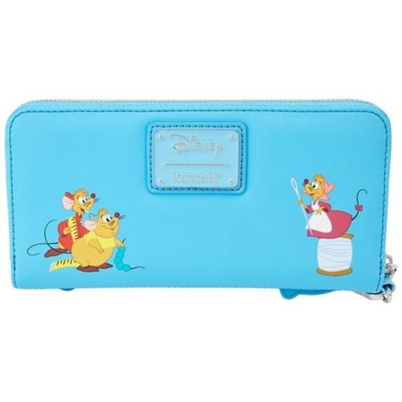 NWT Loungefly Disney Cinderella Princess Lenticular Series Zip Around Wallet - Picture 4 of 5